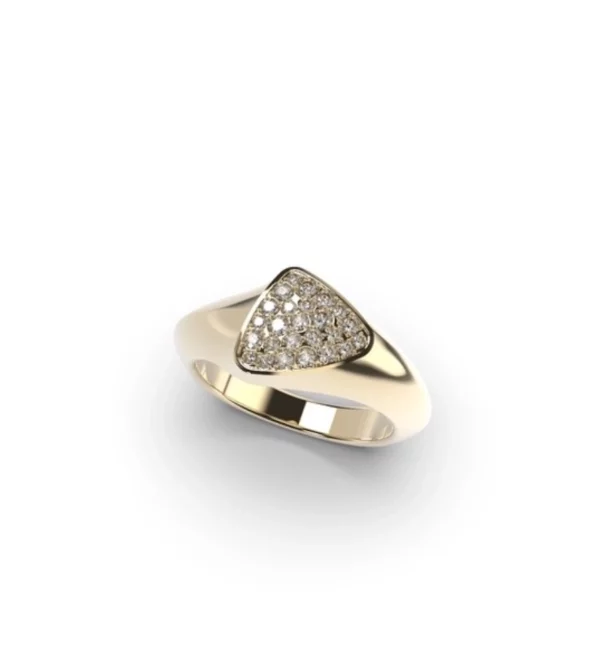 Ring "Ajour Chevalière"